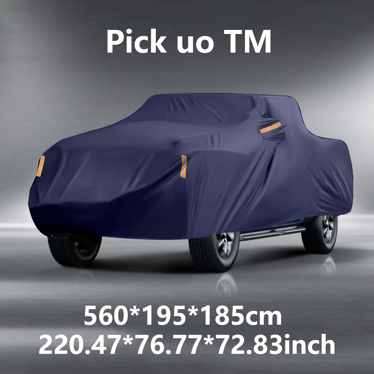 All-Weather Car Cover in Old Blue - Windproof, Waterproof, UV & Dust Protection for Sedans, SUVs, Pickups & Convertibles