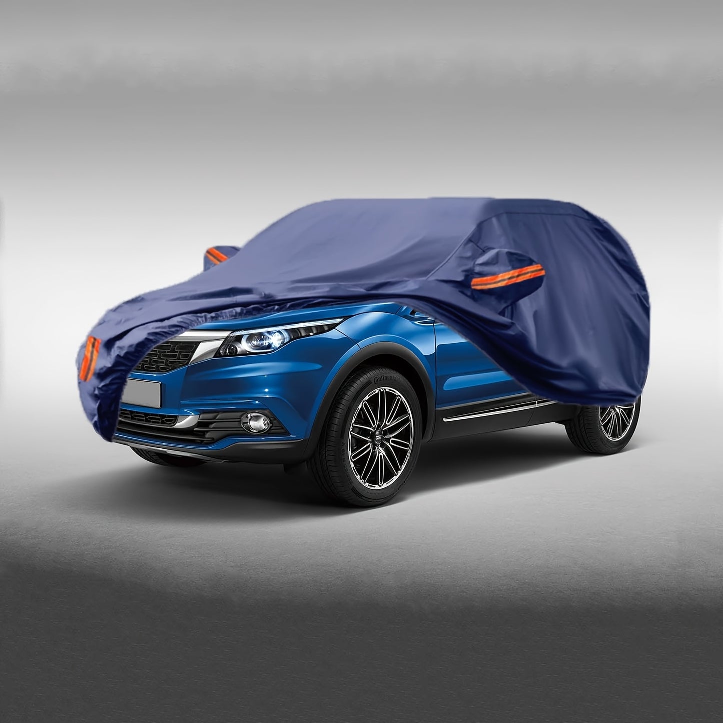 All-Weather Car Cover in Old Blue - Windproof, Waterproof, UV & Dust Protection for Sedans, SUVs, Pickups & Convertibles