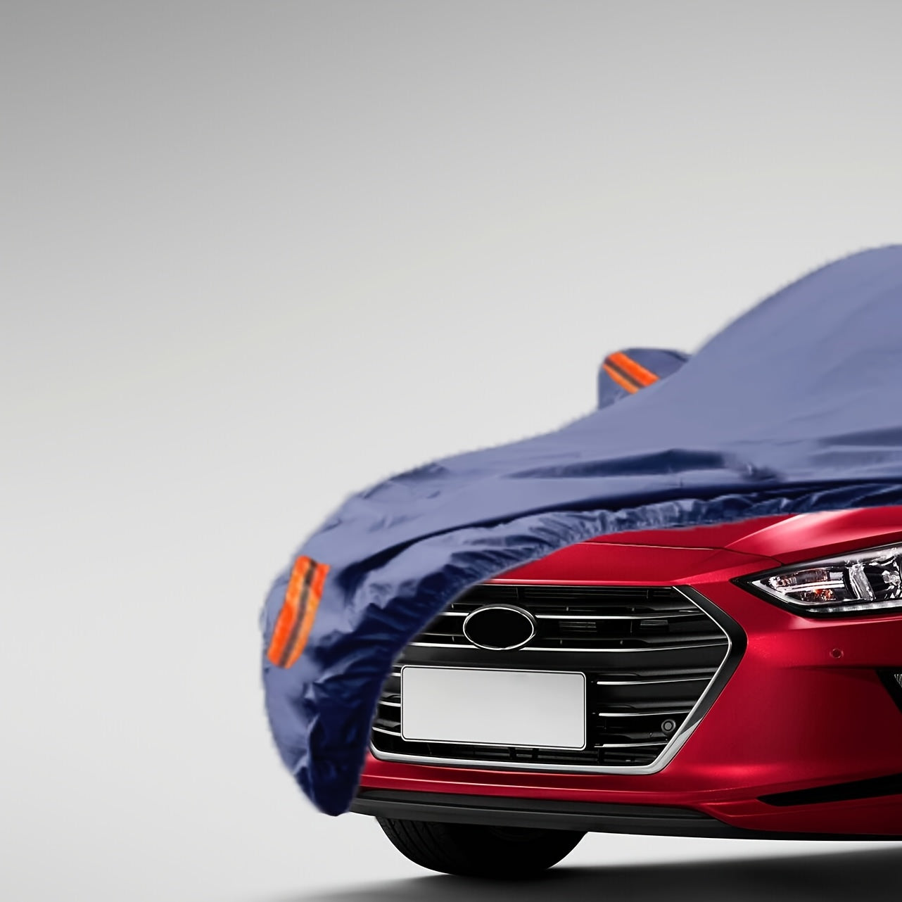 All-Weather Car Cover in Old Blue - Windproof, Waterproof, UV & Dust Protection for Sedans, SUVs, Pickups & Convertibles