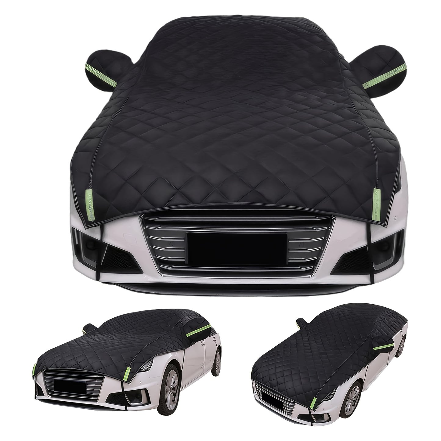 1pc All-weather car cover - sun protection, hail and snow protection, thickened material, suitable for most models