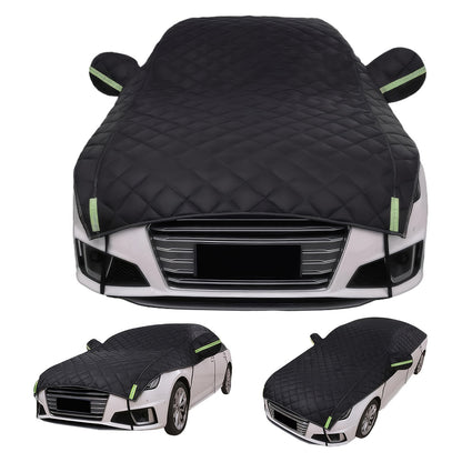 1pc All-weather car cover - sun protection, hail and snow protection, thickened material, suitable for most models