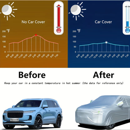 Protect your SUV\u002F sedan from the sun, rain, snow and UV rays with this all-purpose outdoor waterproof car cover!