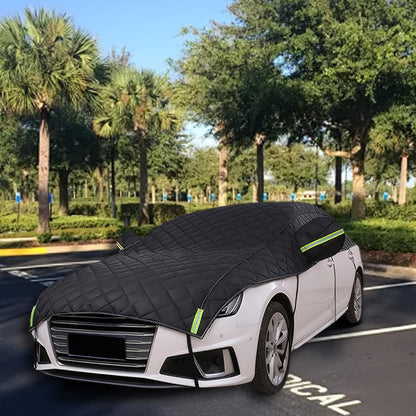 1pc All-weather car cover - sun protection, hail and snow protection, thickened material, suitable for most models