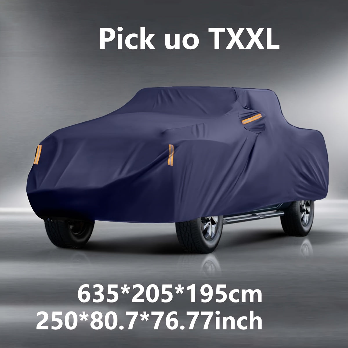 All-Weather Car Cover in Old Blue - Windproof, Waterproof, UV & Dust Protection for Sedans, SUVs, Pickups & Convertibles
